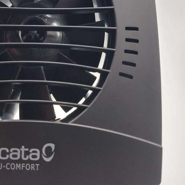 Вытяжной вентилятор Cata UC-12 HYGRO BLACK Фото - 1